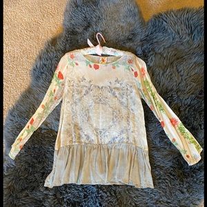 Johnny Was Silk Tunic